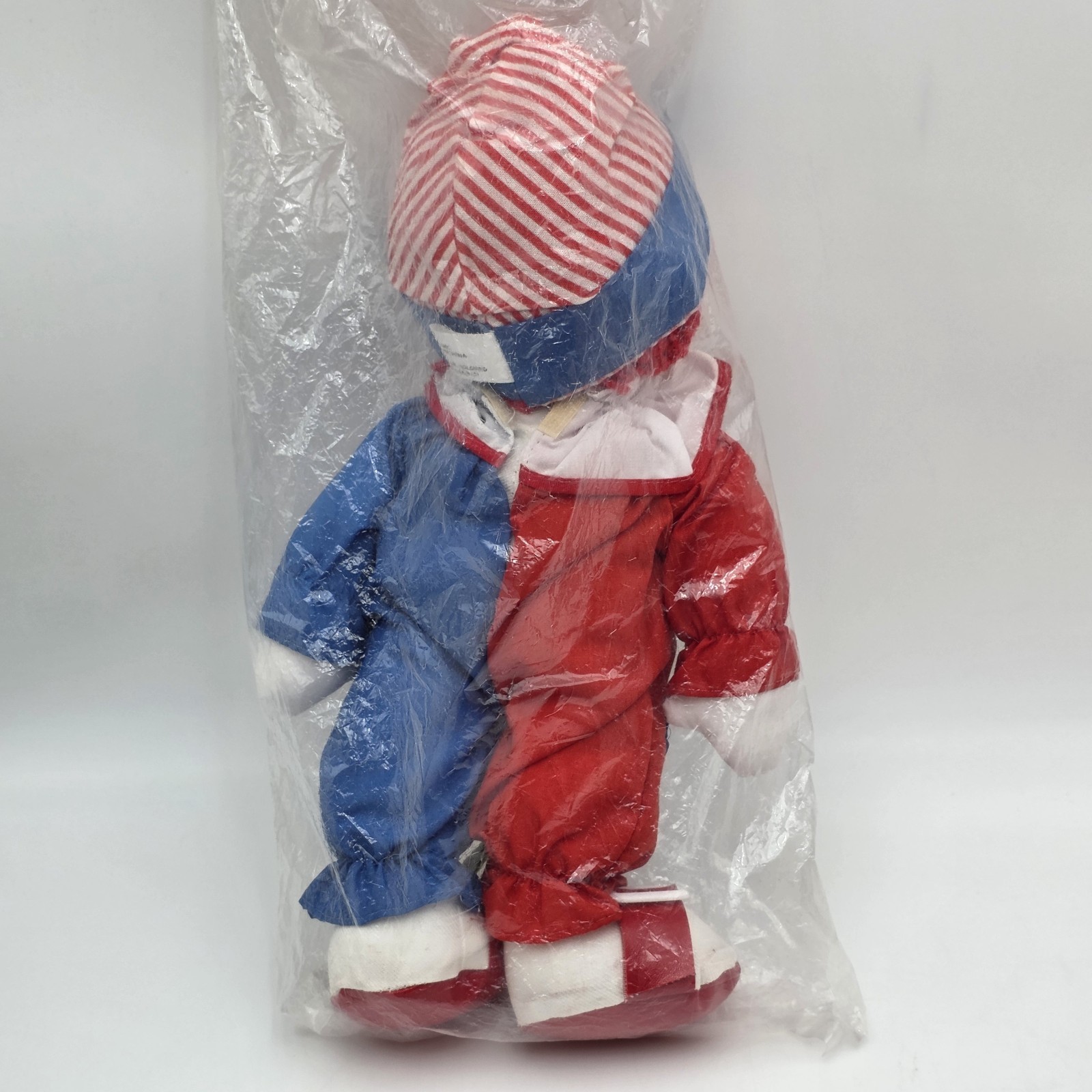 Chadwick DRESS ME Clown Doll 14″ Teaching Plush Snap Button Zipper New