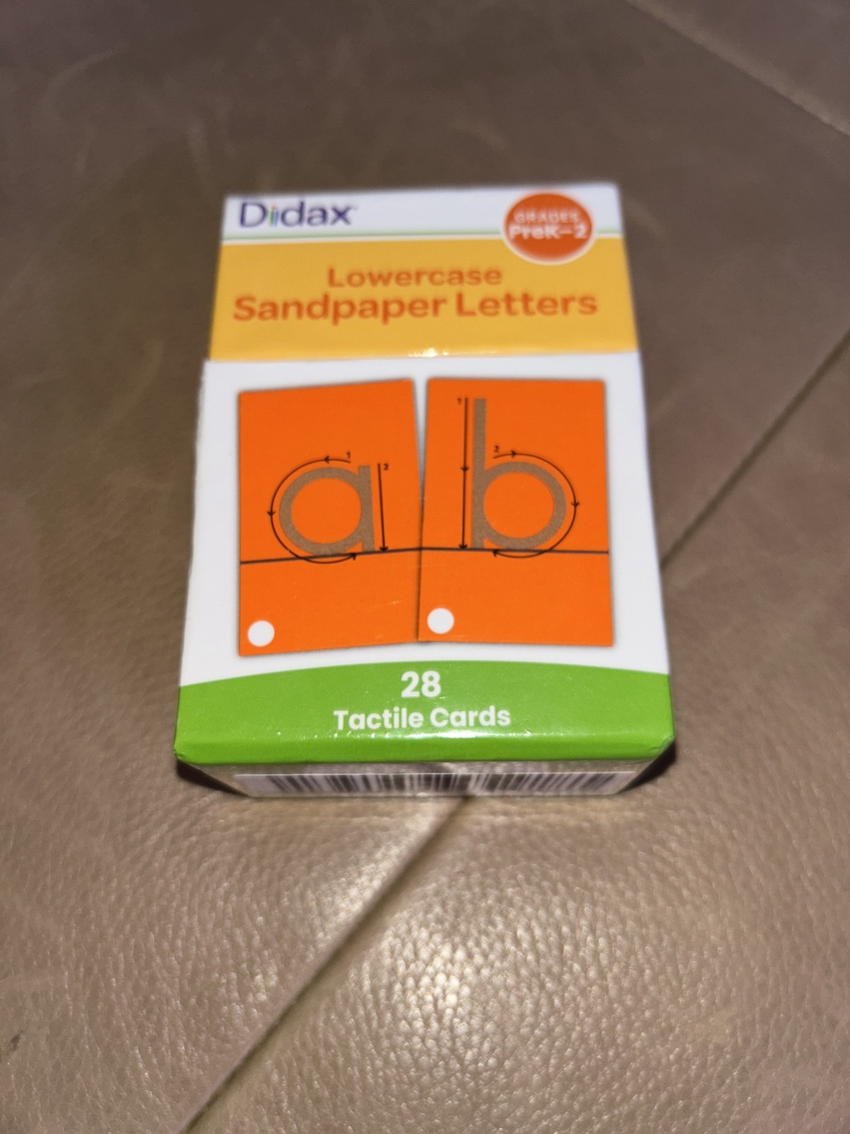 Didax Tactile Lowercase Sandpaper Letters – NEW SEALED