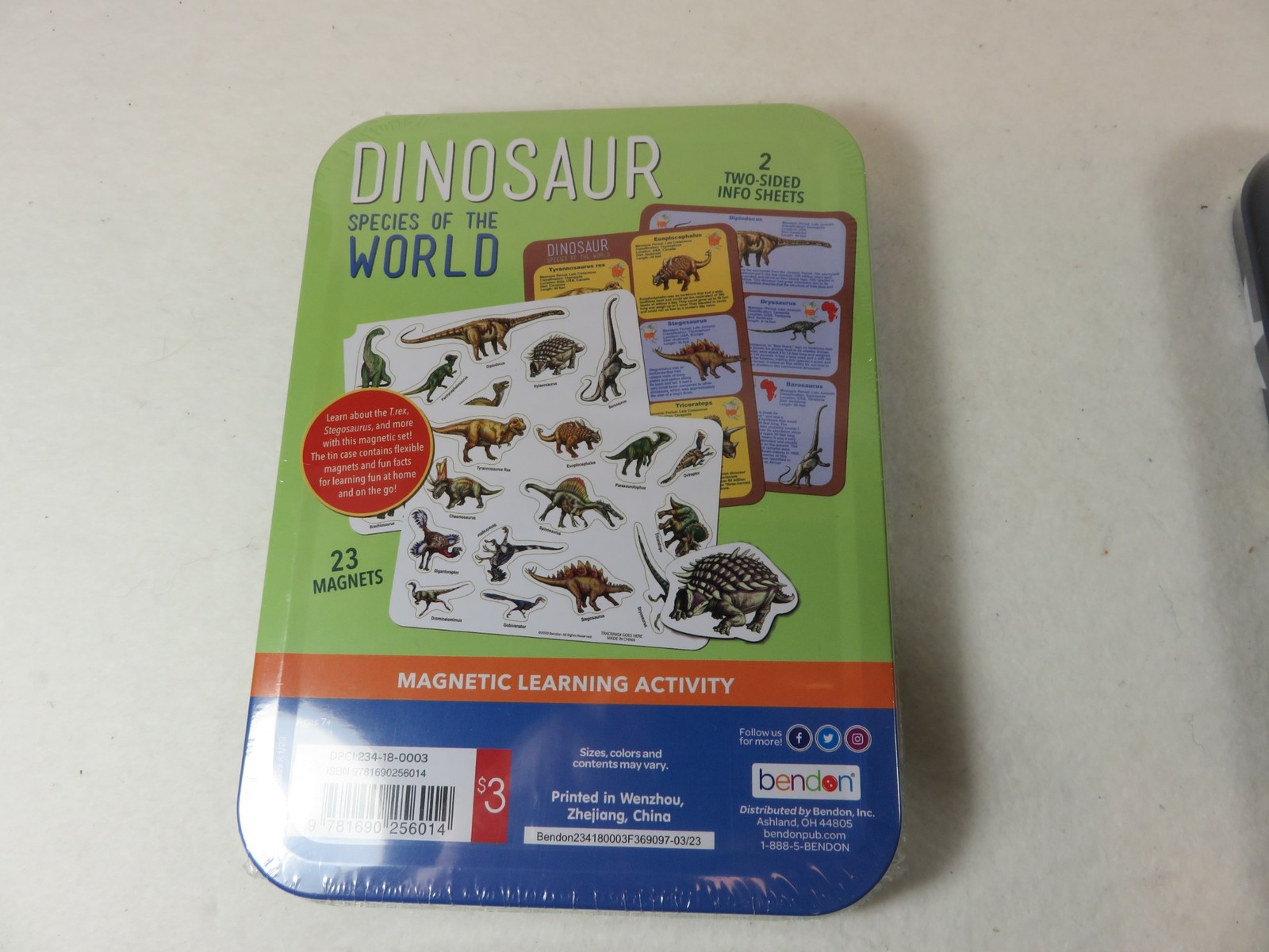 4 Bendon STEM Magnetic Dinosaur Night Creatures Constellation Leaf NEW Sealed
