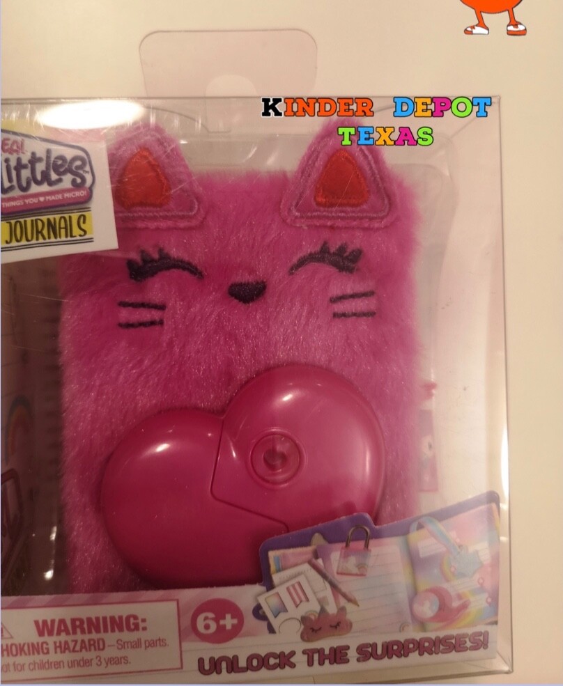 🐈Real Littles Journal Smily Kitty Style 📒 50pages RL by Moose Shopkins 🌈