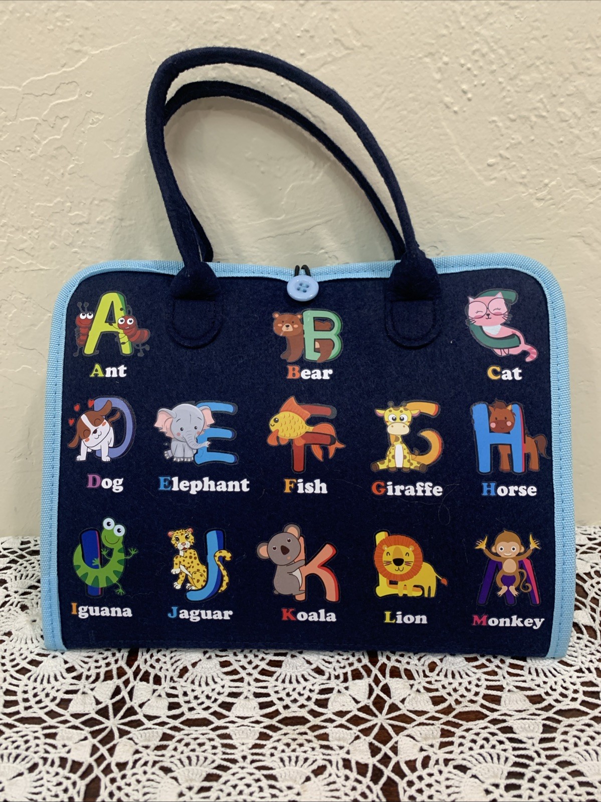 Children’s Felt Travel Learning & Sensory Activity Busy Book