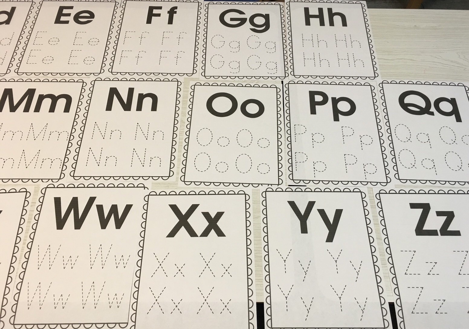 Early Writers Alphabet & Numbers – 52 Black Line Masters Sheets- Preschoolers