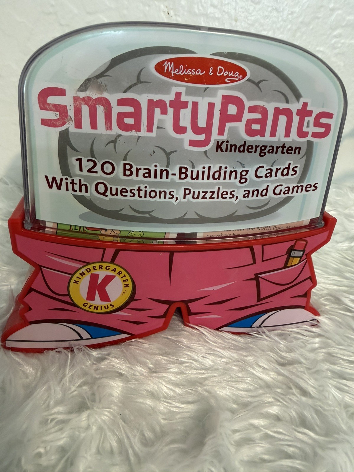 Smarty Pants – Kindergarten Card Set 115 Brain Building Cards questions answers