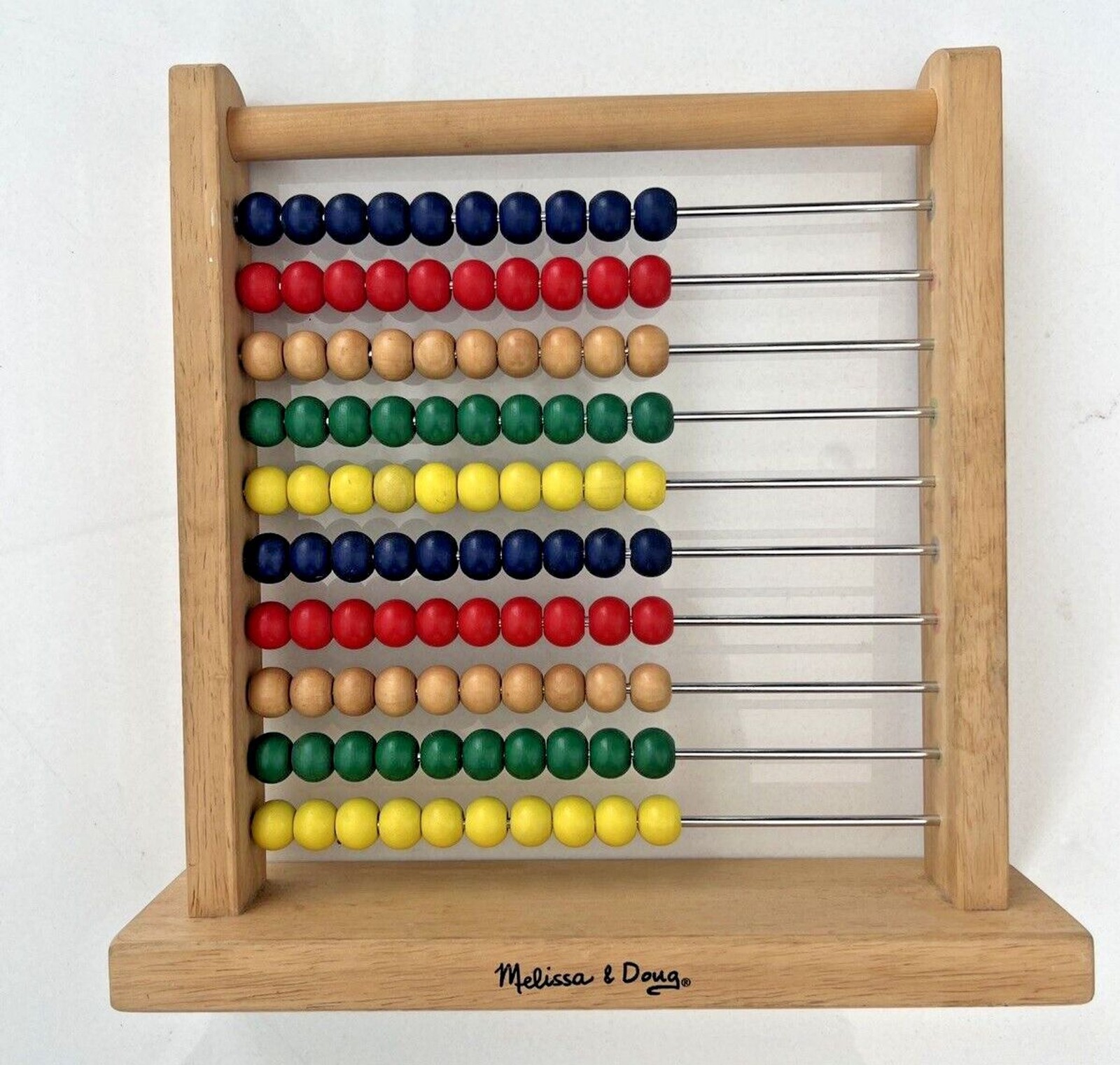 Melissa & Doug Abacus KIDS Educational Toy Wooden Preschool K Math Counting Add