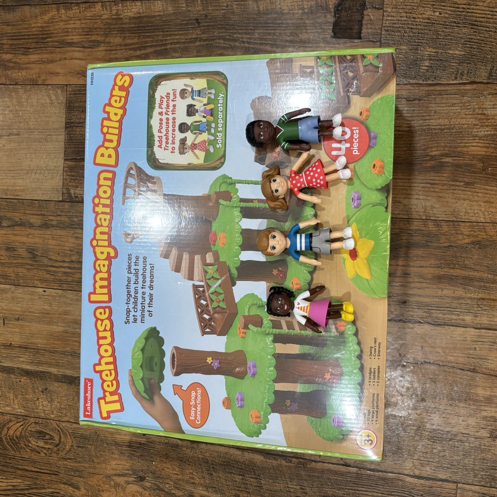 Lakeshore Treehouse Imagination Builders W/ Treehouse Friends (New)