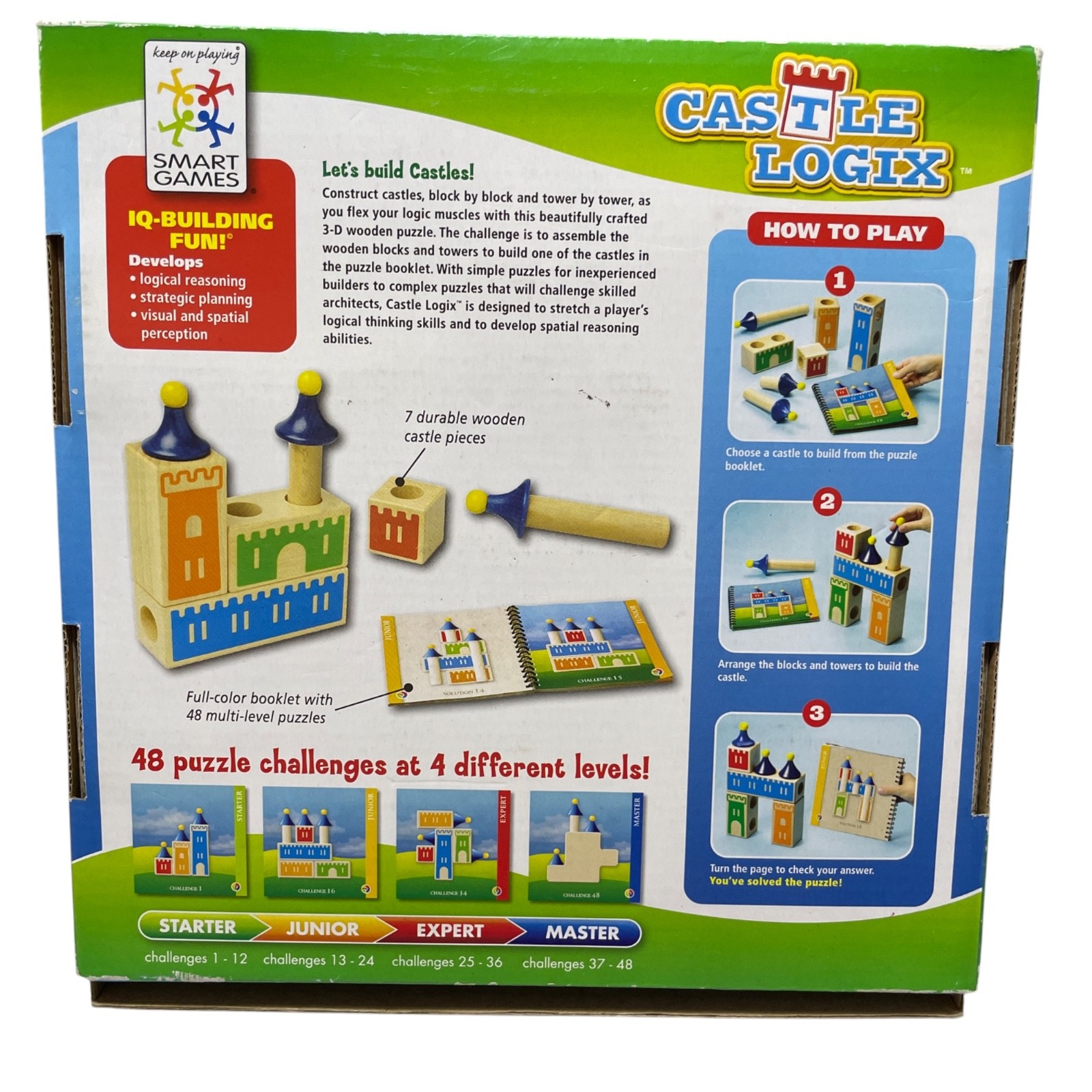 Smart Games Castle Logic Castle-building Logic Game Educational Insights