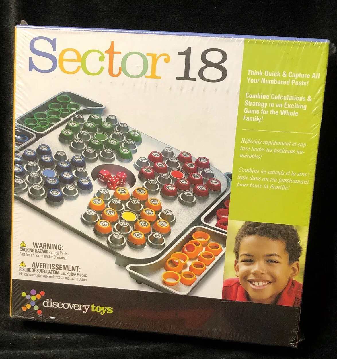 Sector 18 Game By Discovery Toys Promote Thinking and Math Skills New Sealed