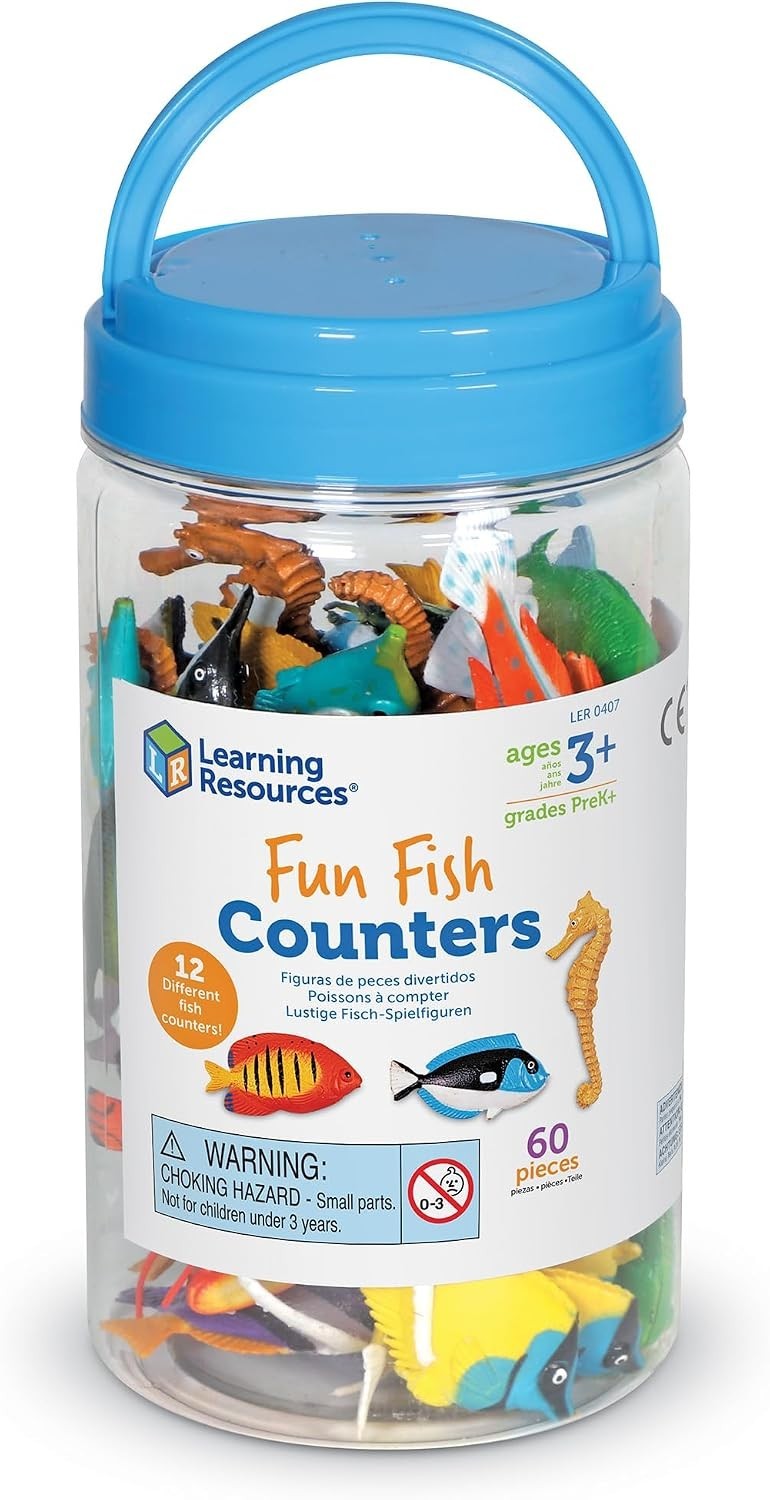Fun Fish Counters – Party Favors & Classroom Rewards