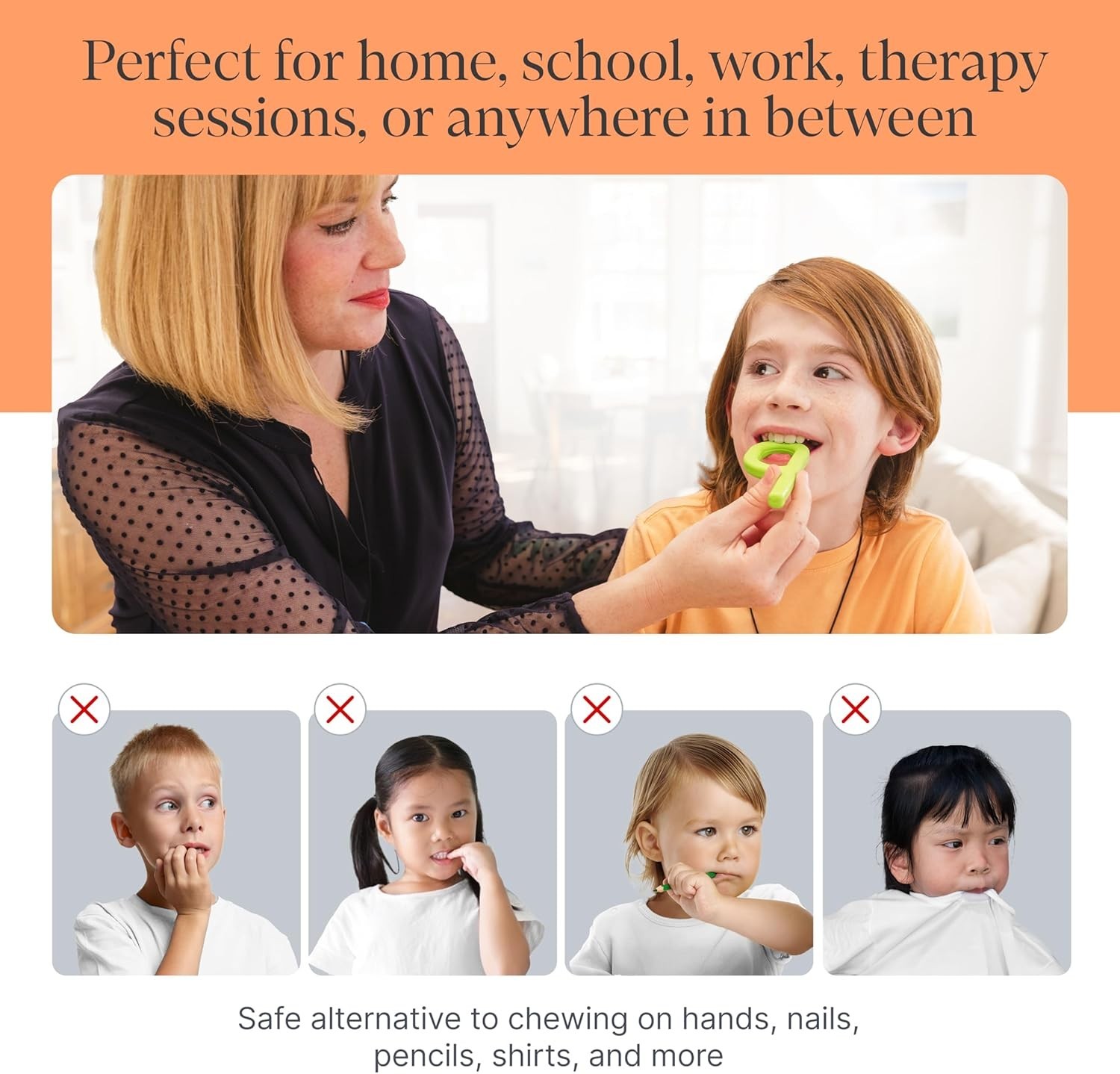 ARK’s Grabber XT Oral Motor Chew – Extra Tough Sensory Chewy Tool