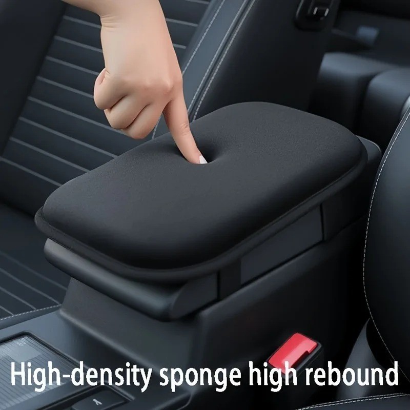 Plush Car Armrest Pad for Center Console Comfort Cover