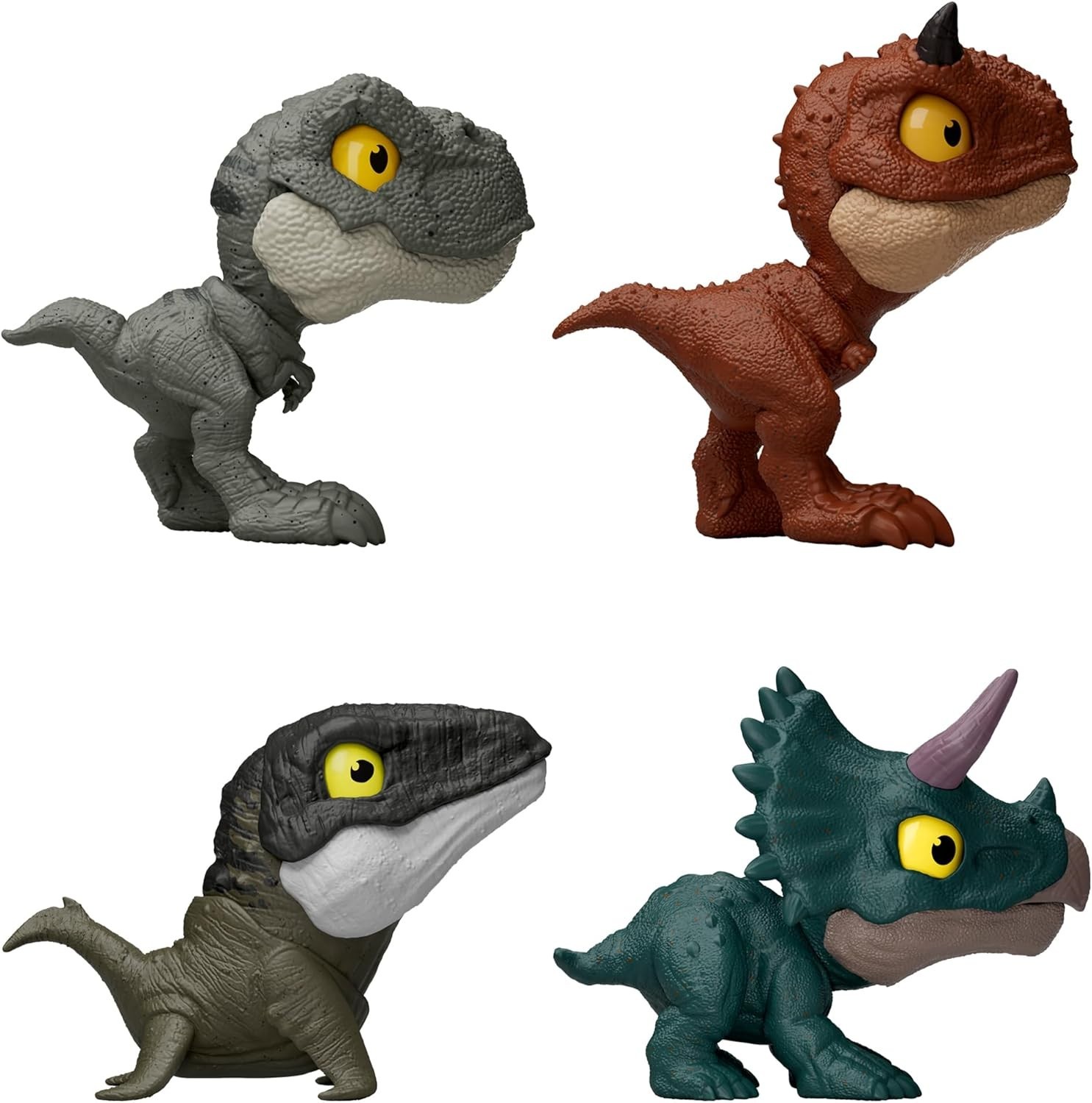 JURASSIC WORLD Figures, Complete Set of 4 Mini Figures (Box Set) 986C-JDC39