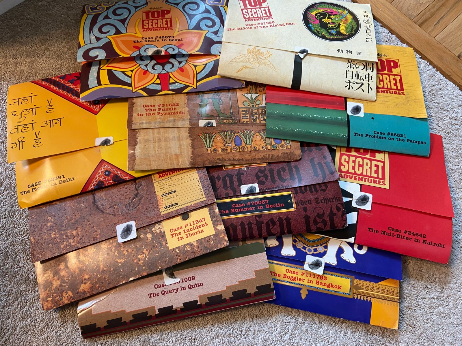 Highlights Top Secret Adventures – Mixed Lot Of 18 Countries – Homeschool