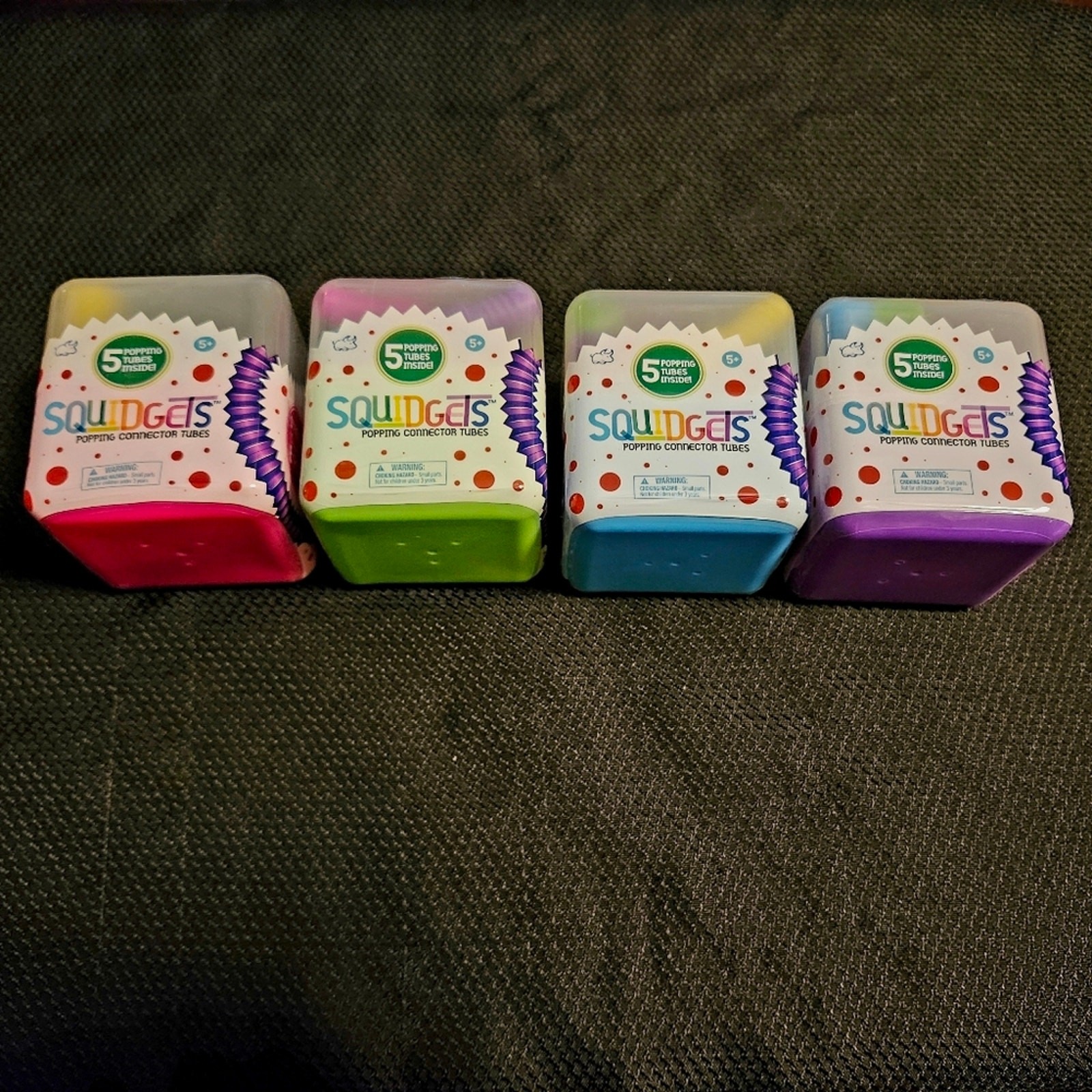 Squish and Fidget Pack – SQUIDGETS & SquishUms 5-Piece Fidget Bundled Set