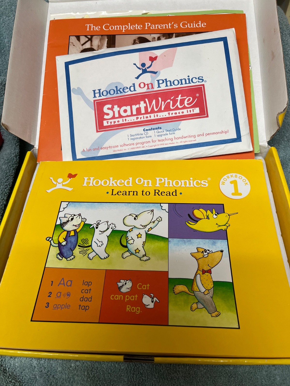 Hooked On Phonics Learn To Read Levels 1-5 Kit Vintage