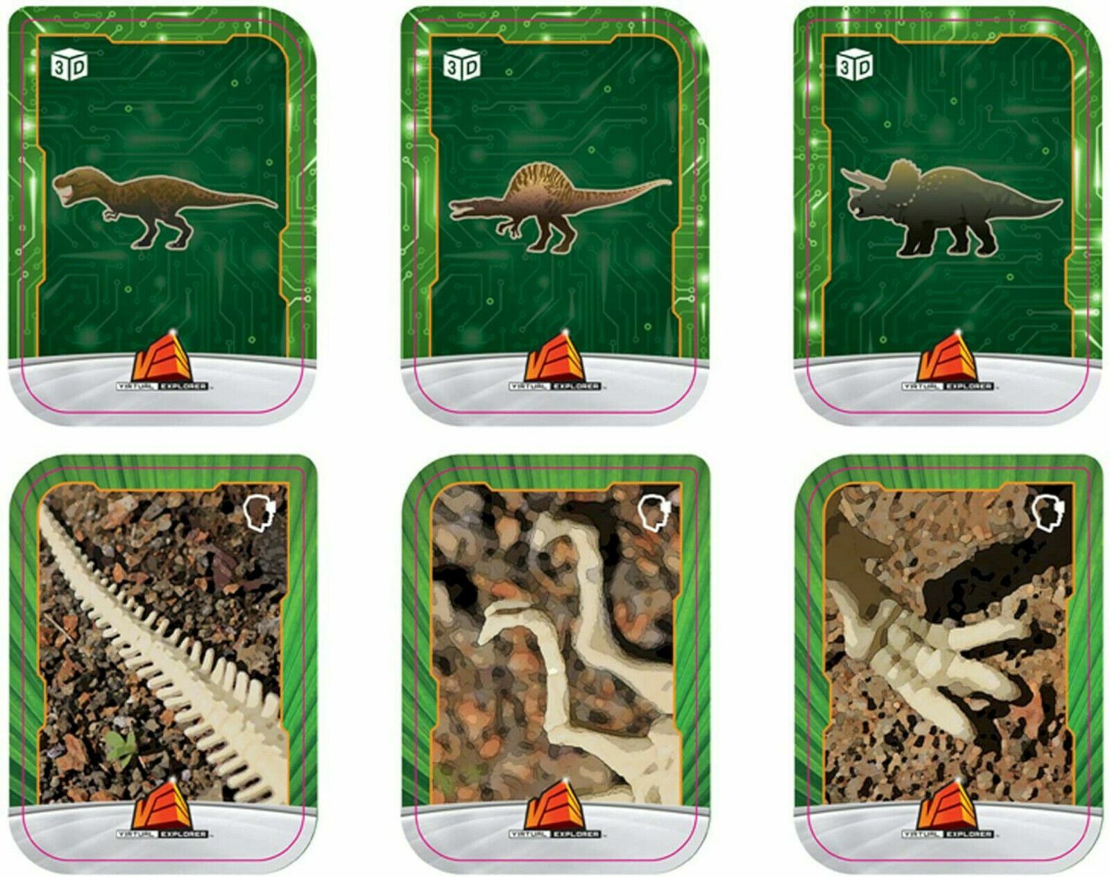 NEW Virtual Explorer Prehistoric Safari 4-in-1 VR AR Hands-On Play Learning Dino