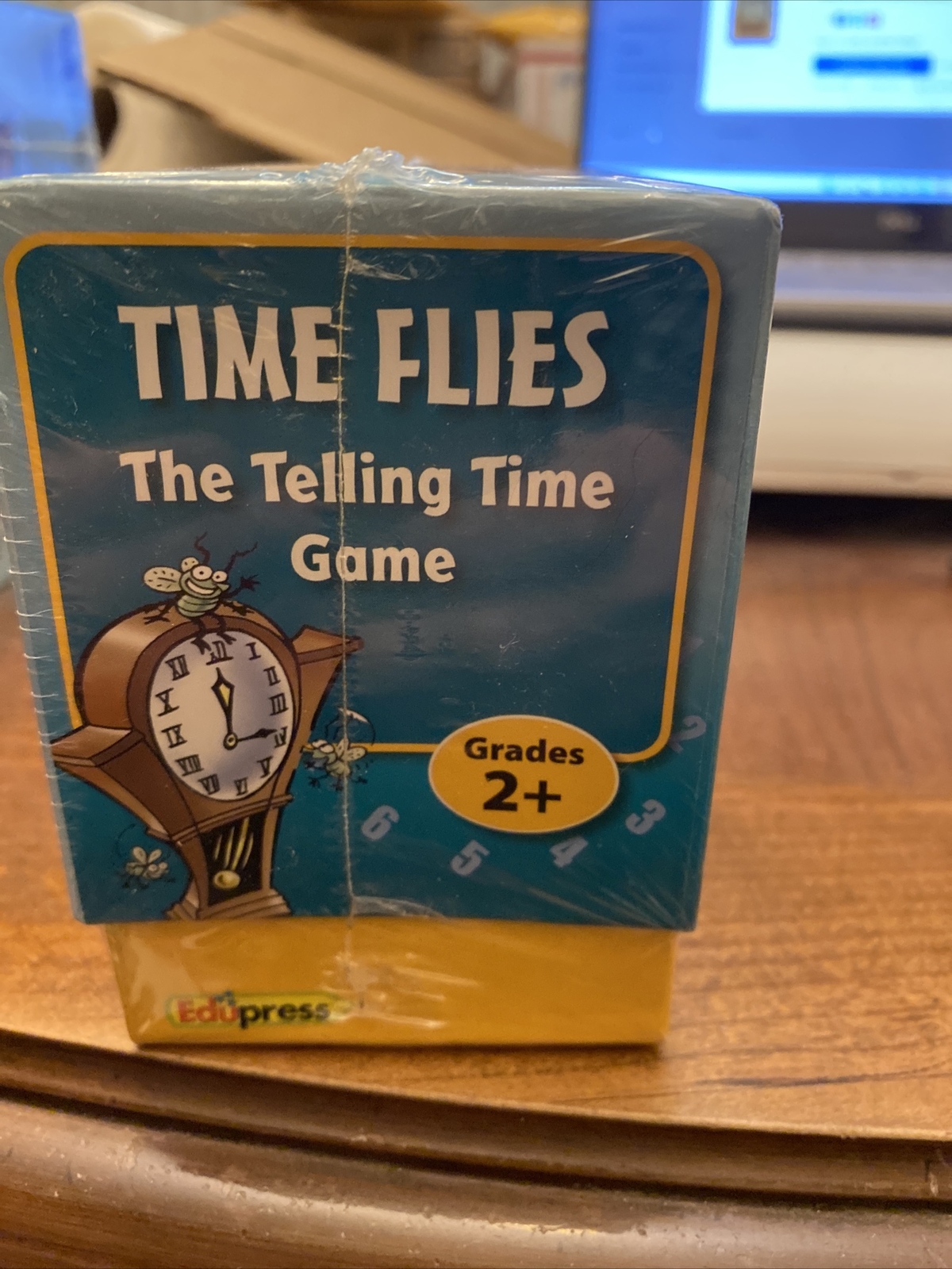 Edupress Math Skills Telling Time To the minute 2-5 Players Grades 2+ SEALED