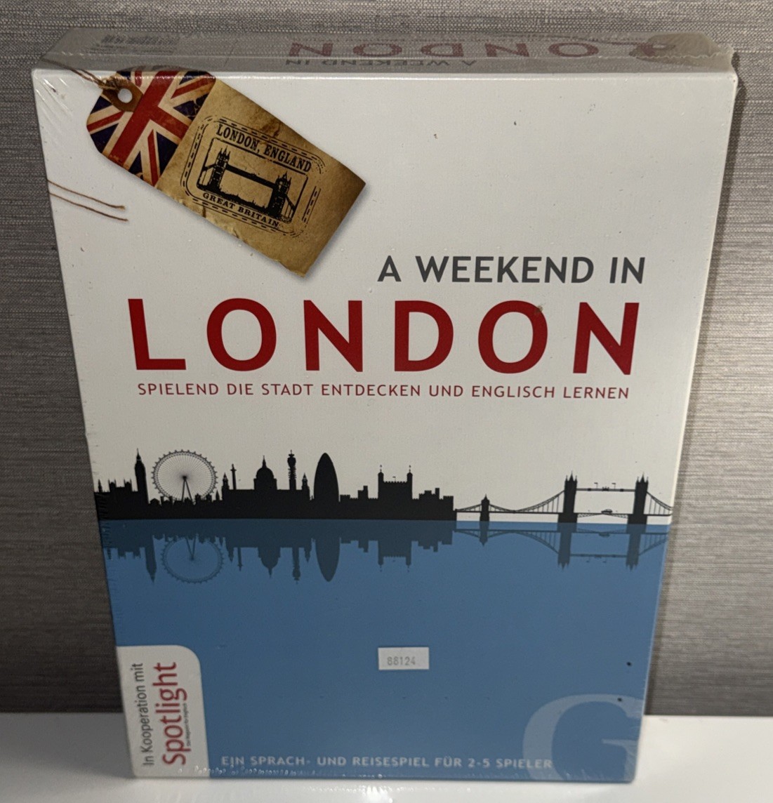 A Weekend in London Board Game – Learn English (Game in German). NEW ~ Sealed