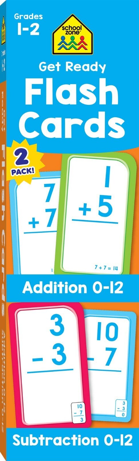Addition Subtraction Flash Cards for 1st 2nd Grade Math for Kids Learning Basics