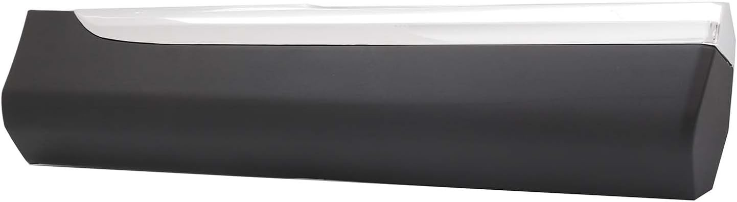 Rear Door Lower Molding Trim Panel with Chrome Trim Fit for Highlander 2011