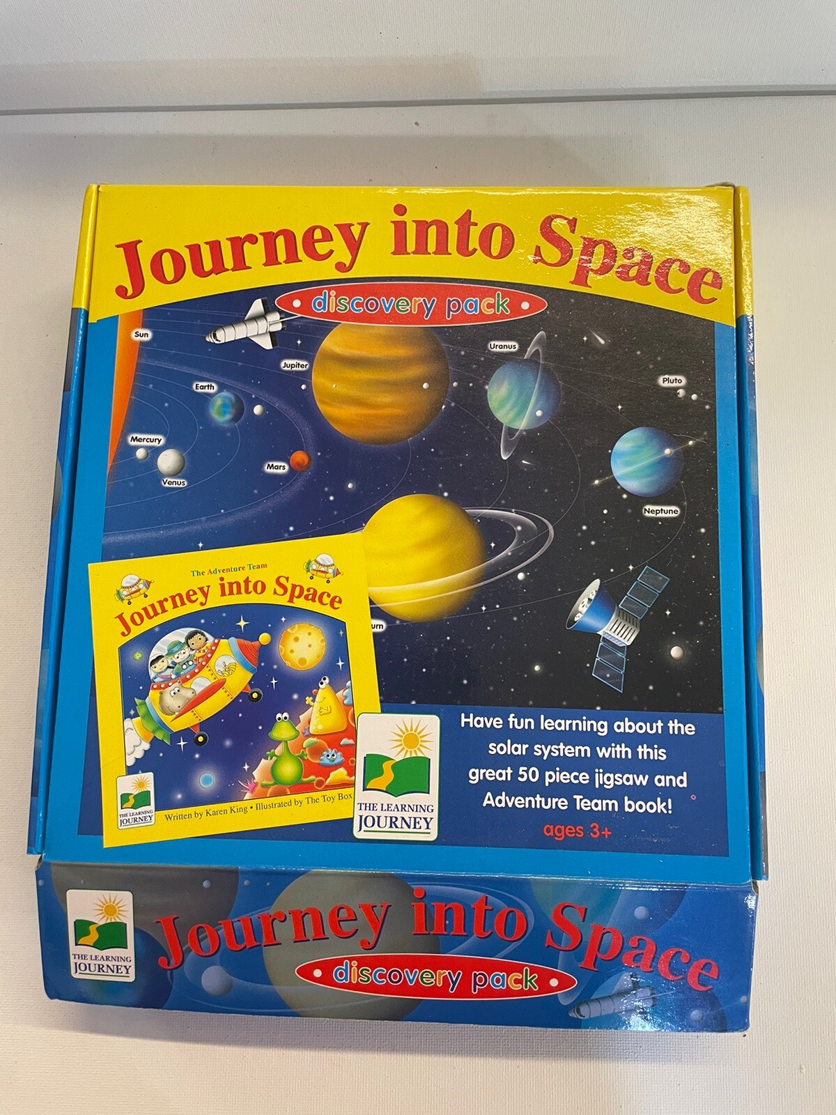 Journey into Space *discovery pack* Book and Jigsaw puzzle ages 3+ 50 Pieces