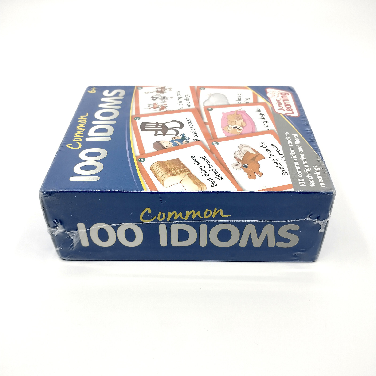 100 Common Idioms Cards by Junior Learning – Teach Figurative Language