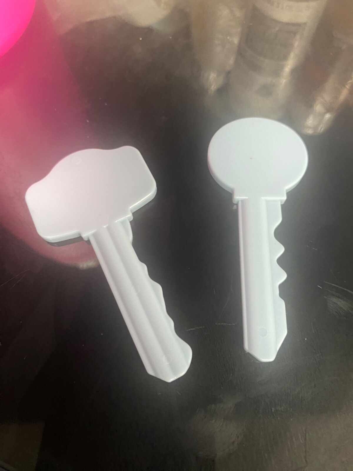 Lakeshore Alphabet Learning Locks Replacement Key Only R & T