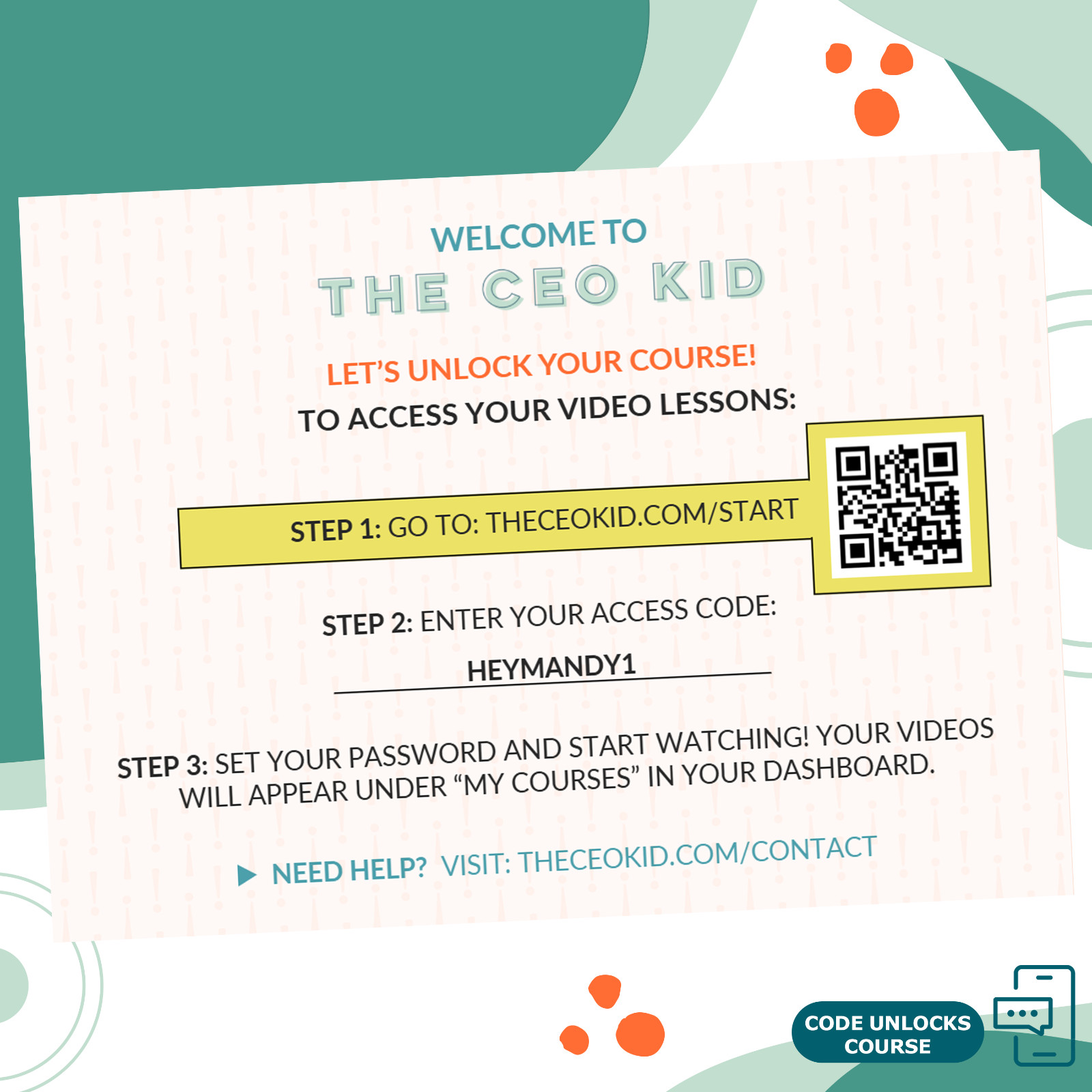 The CEO Kid Business in a Box Kit for Kids Ages 9–15 – Entrepreneurship Kit