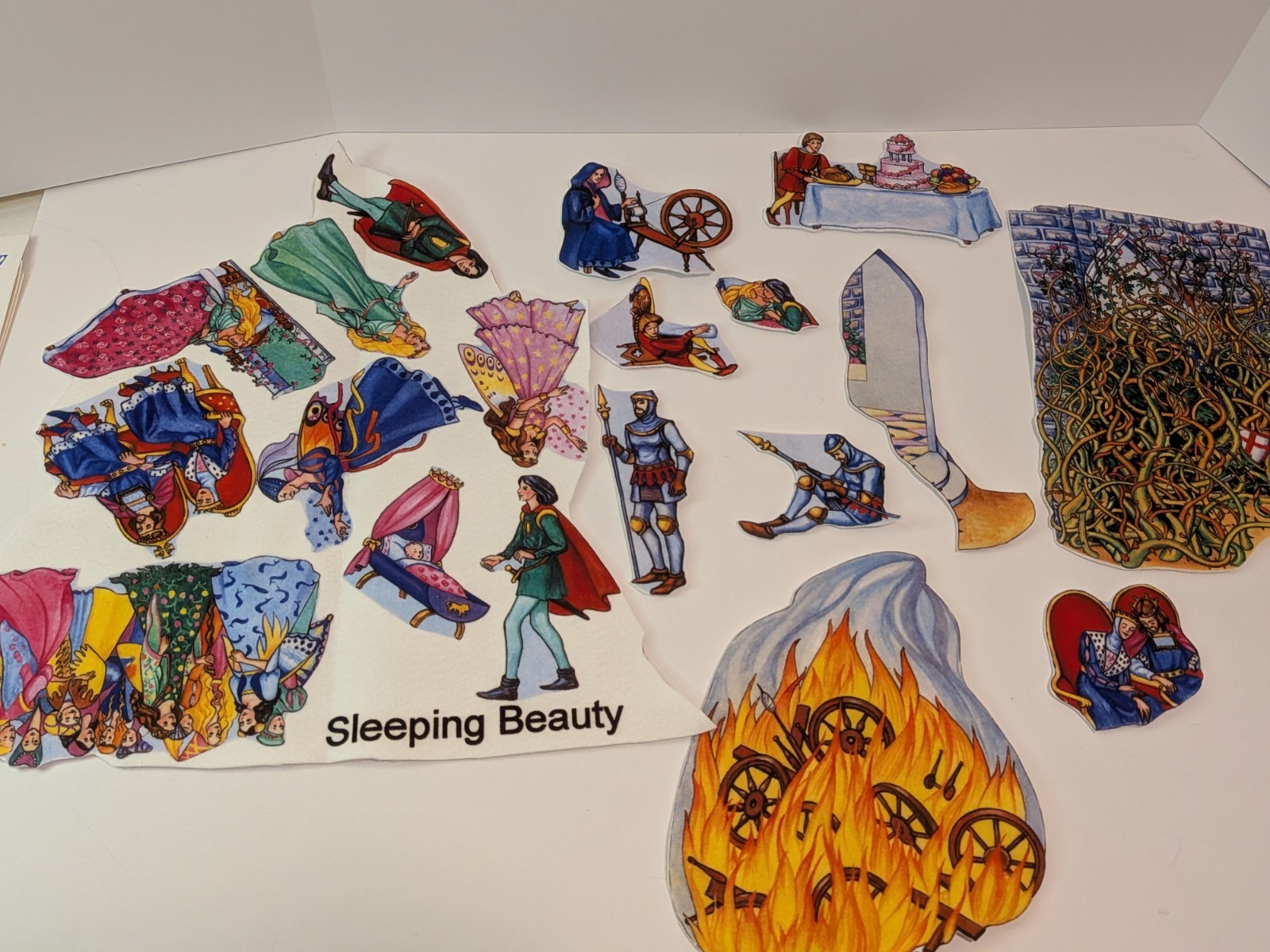 The Story Teller Castle Tales Felt Board Story Figures Educational Fairy Tales
