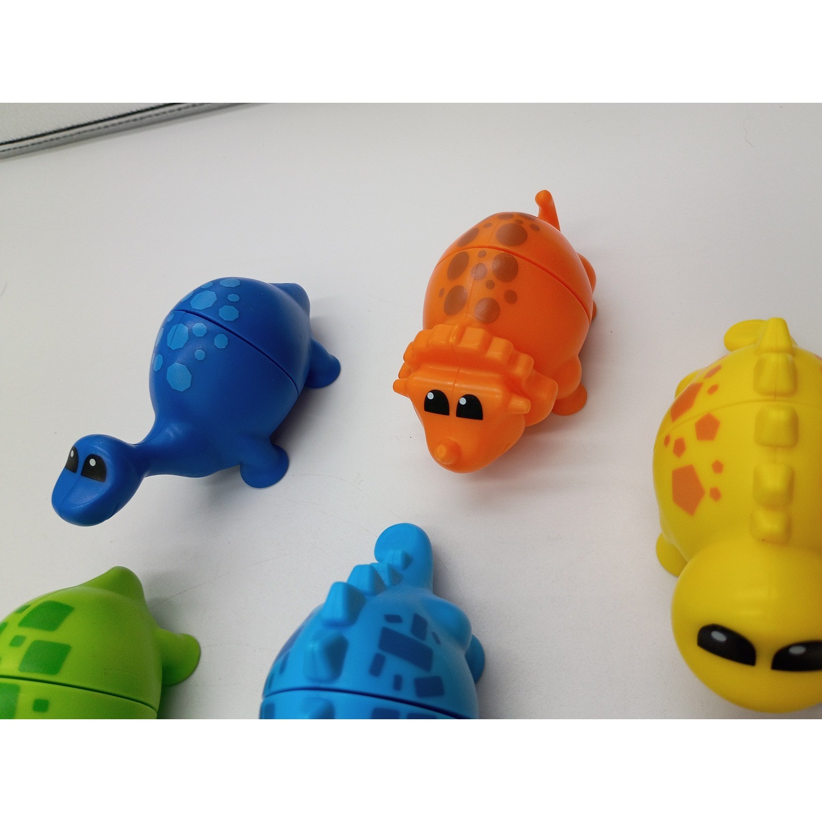 Learning Resources Snap-n-Learn Matching Dinos Kids OS Multicolor Good 8pc Set