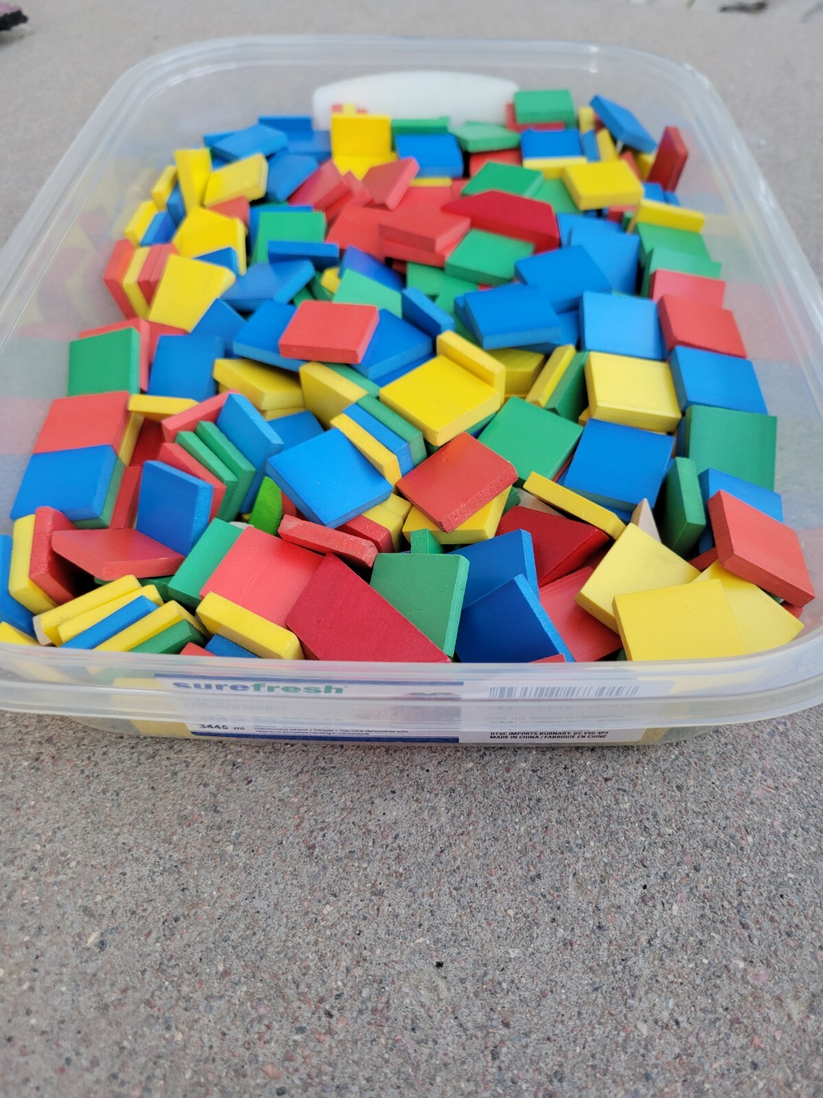 Learning Resources Square Color Tiles, Counting, SortingToy, Set of 400 in 6…
