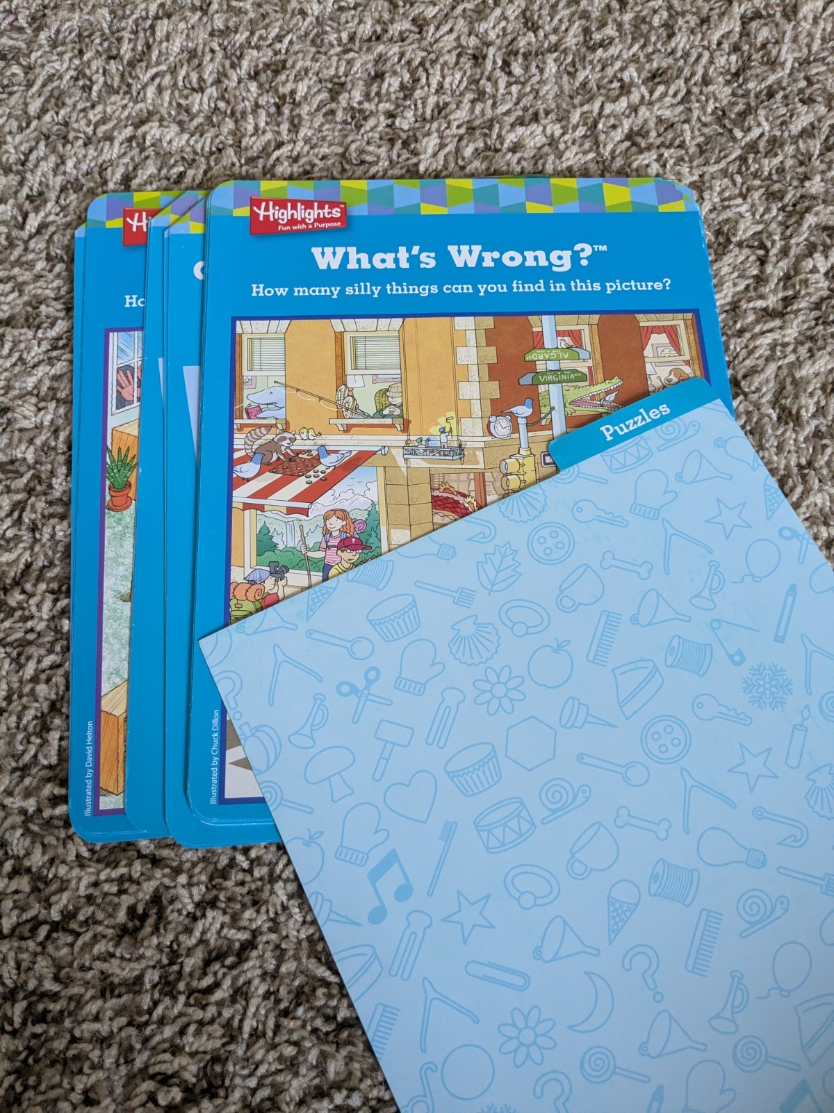 Highlights Giant Activity Cards 40 8×10 Cards With Puzzles And Writing Help