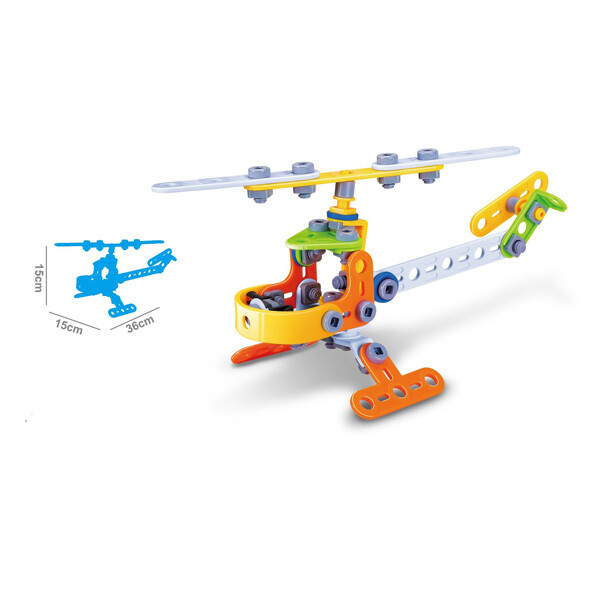 Build & Play Helicopter 78pce