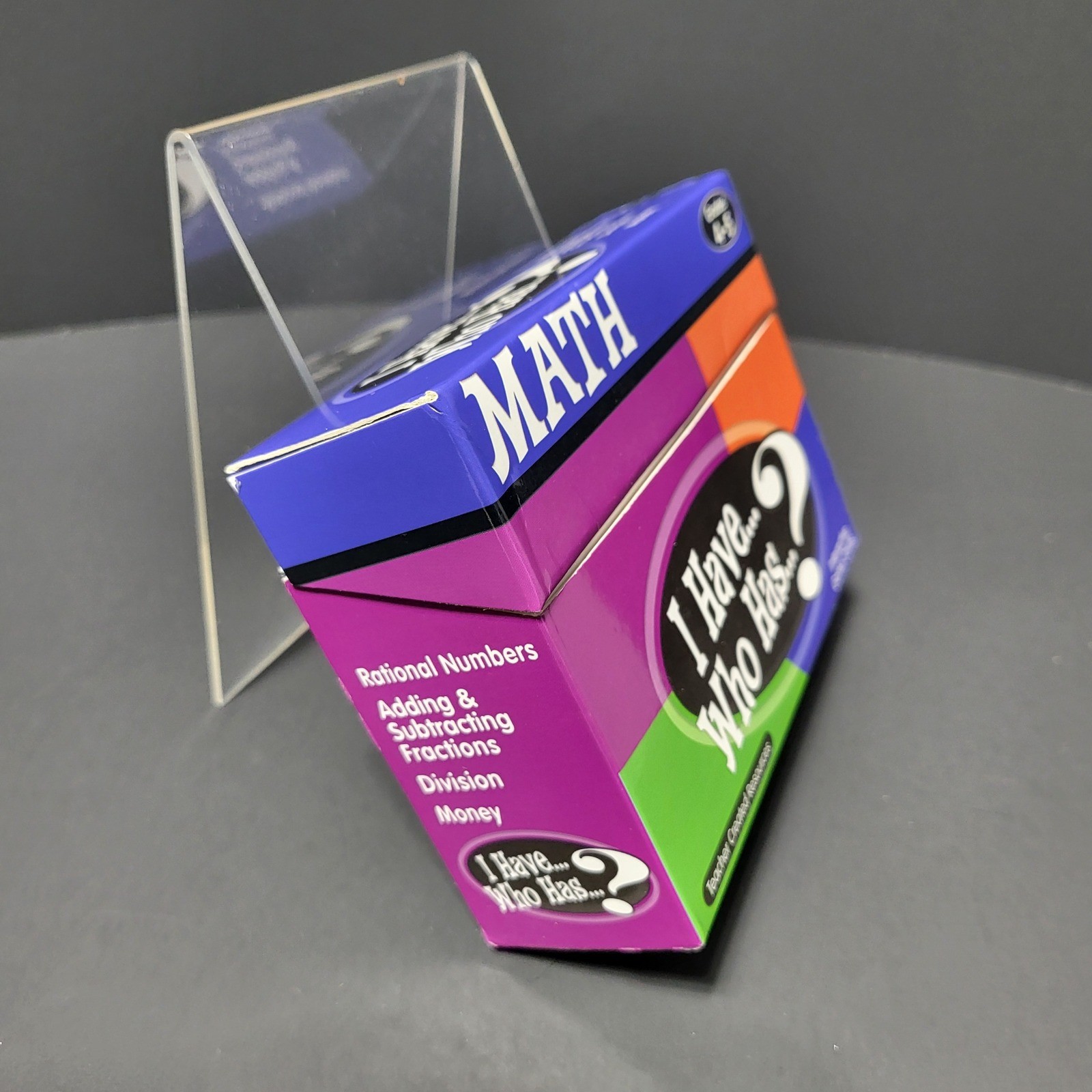 Teacher Created Resources Math I Have Who Has Interactive Game Cards Grades 4-5