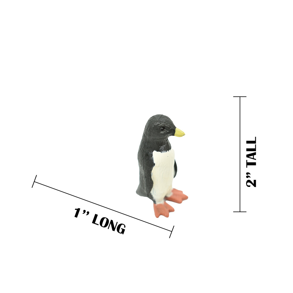 Penguin, Galapagos Islands Detailed Plastic Replica 2 inches tall – F1528 B150