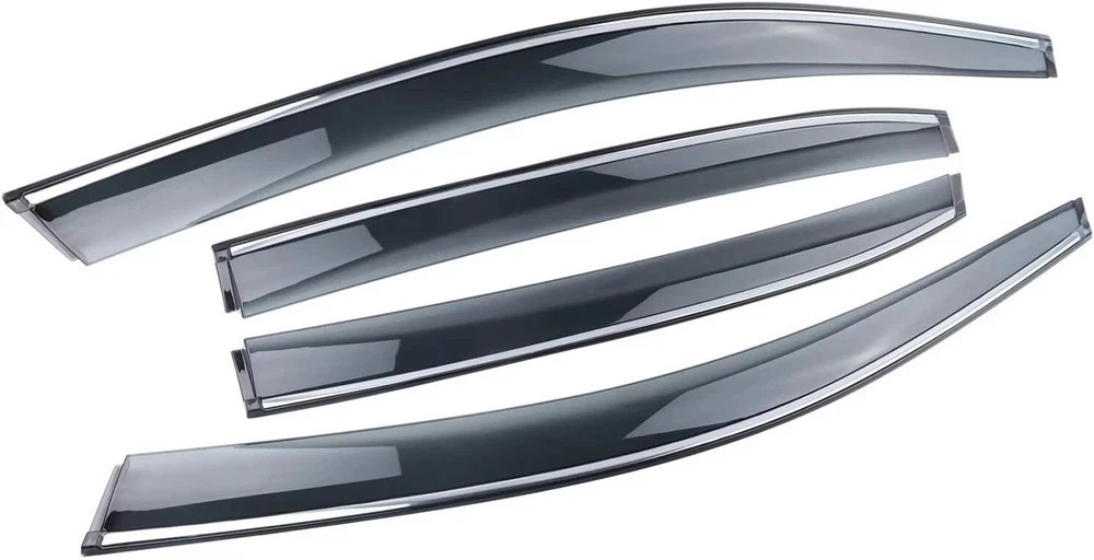 Rain Guards Suitable for 2011-2018 Passat,Window Visor,Dark Smoke Accessories