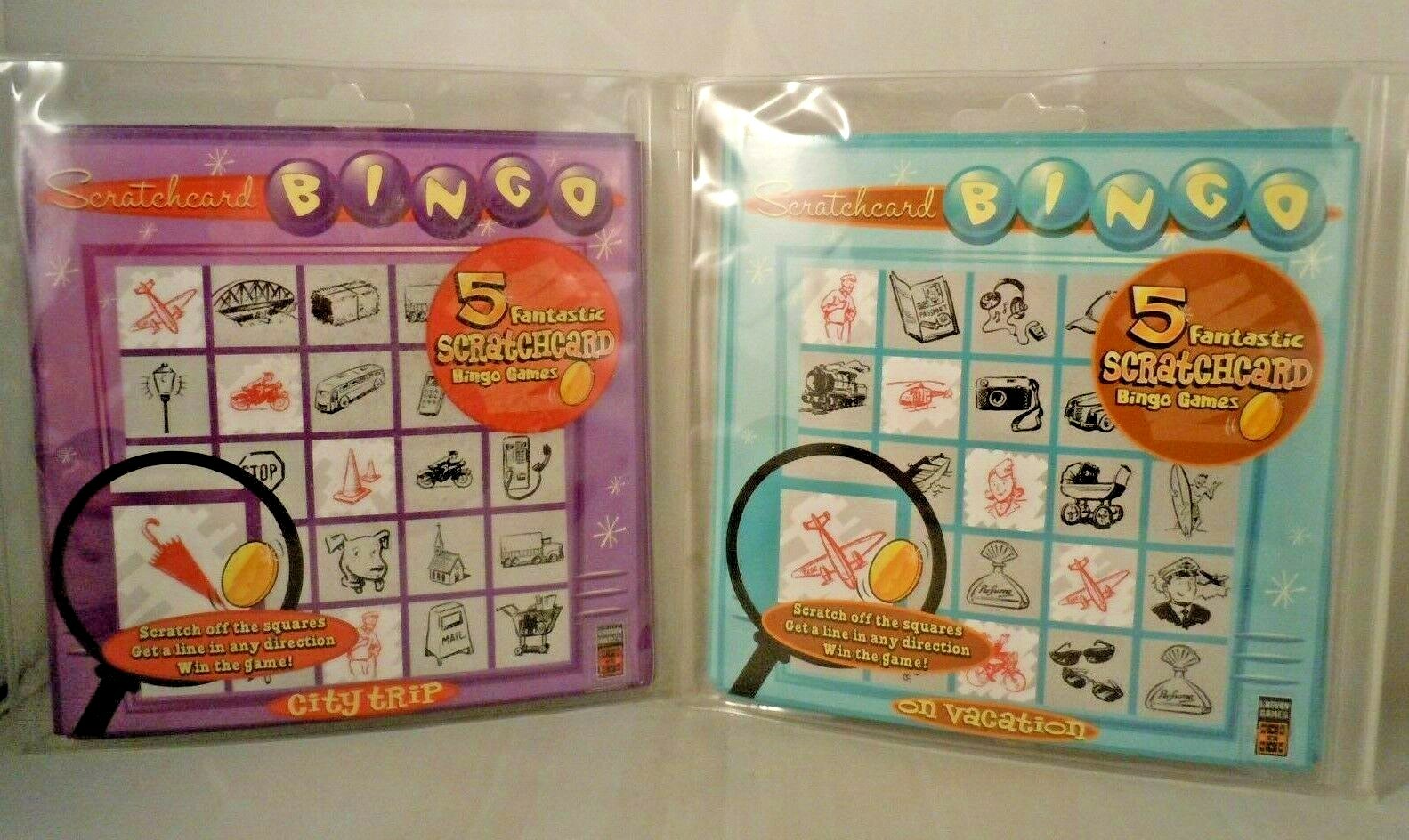 2 Kids Scratchcard Travel Car Bingo Game