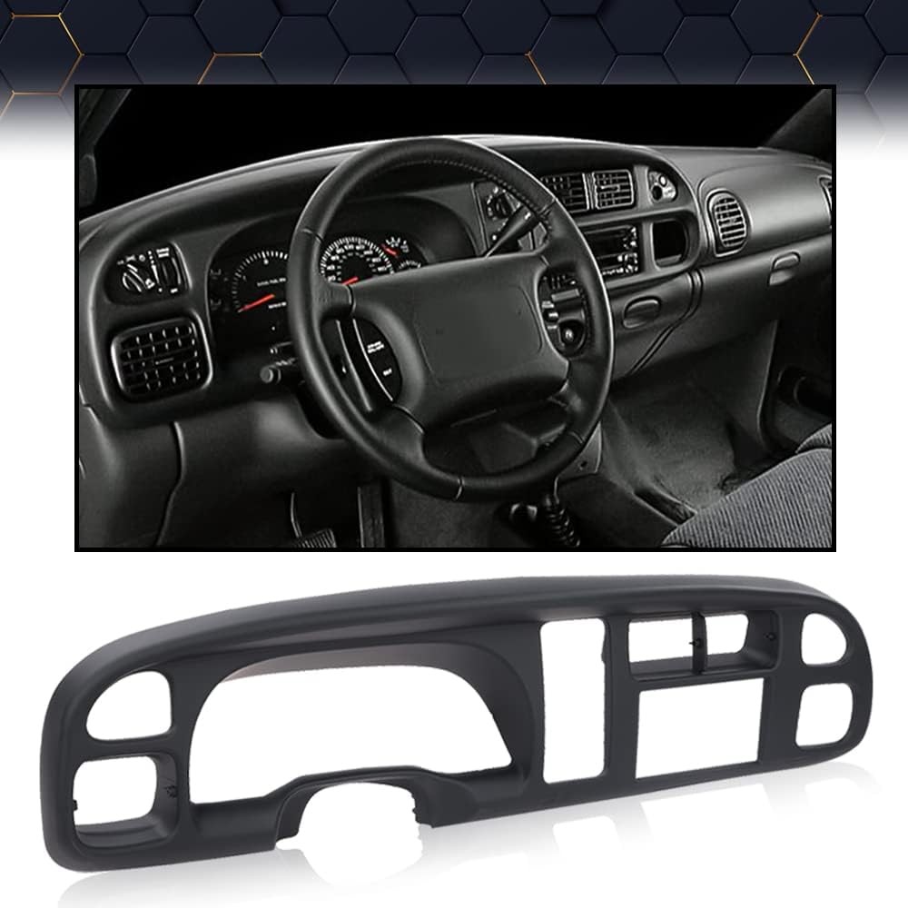 PIT66 Dash Board Bezel Cover, Compatible with Dodge Ram 1500