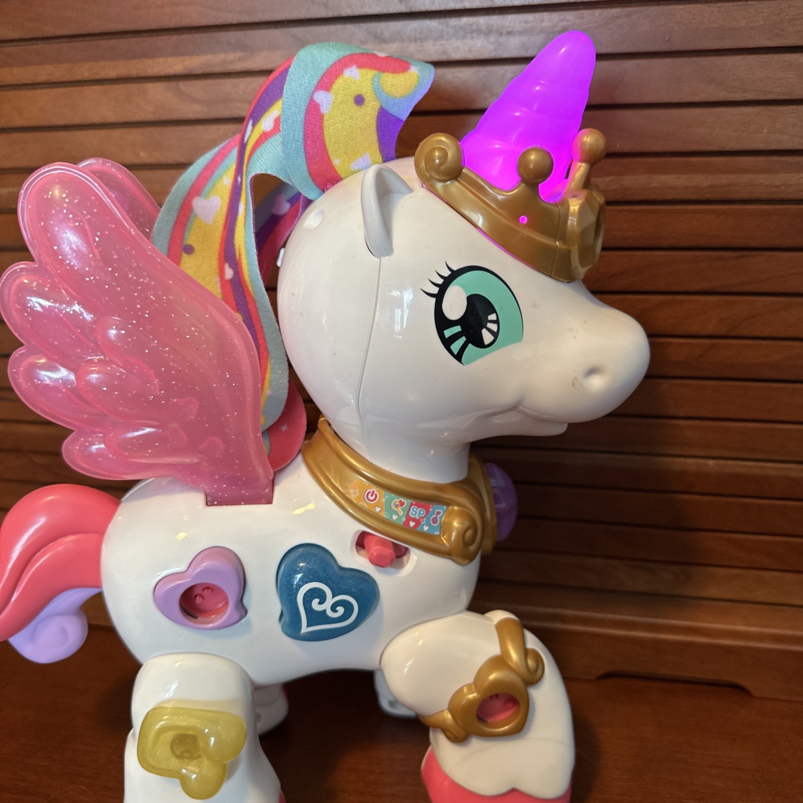 Tech Starshine Bright Lights Magical Unicorn Learn Colors Words Music Spanish