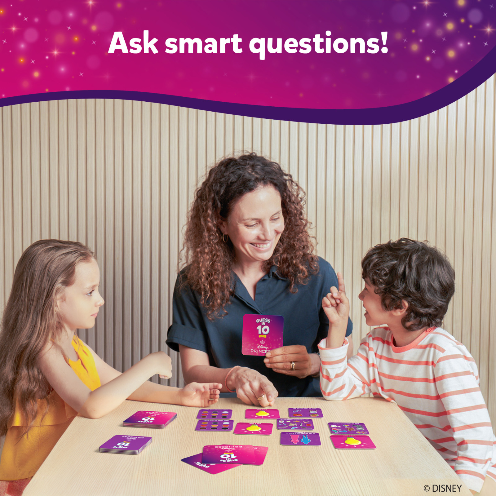 Skillmatics Card Game – Guess in 10 Junior Disney Princess for Kids Ages 3 to 6