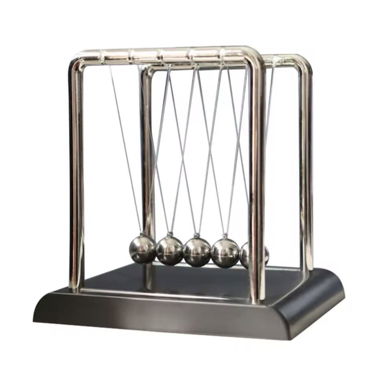 Newton’s Cradle Balance Balls Desk Toy Physics Science Educational Office Decor