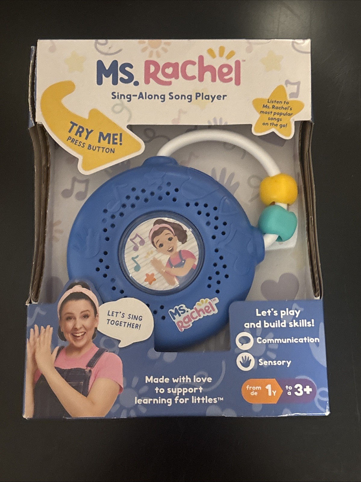 Mrs Rachel Electronic Sing Along Radio with 14 Interactive Musical Sounds