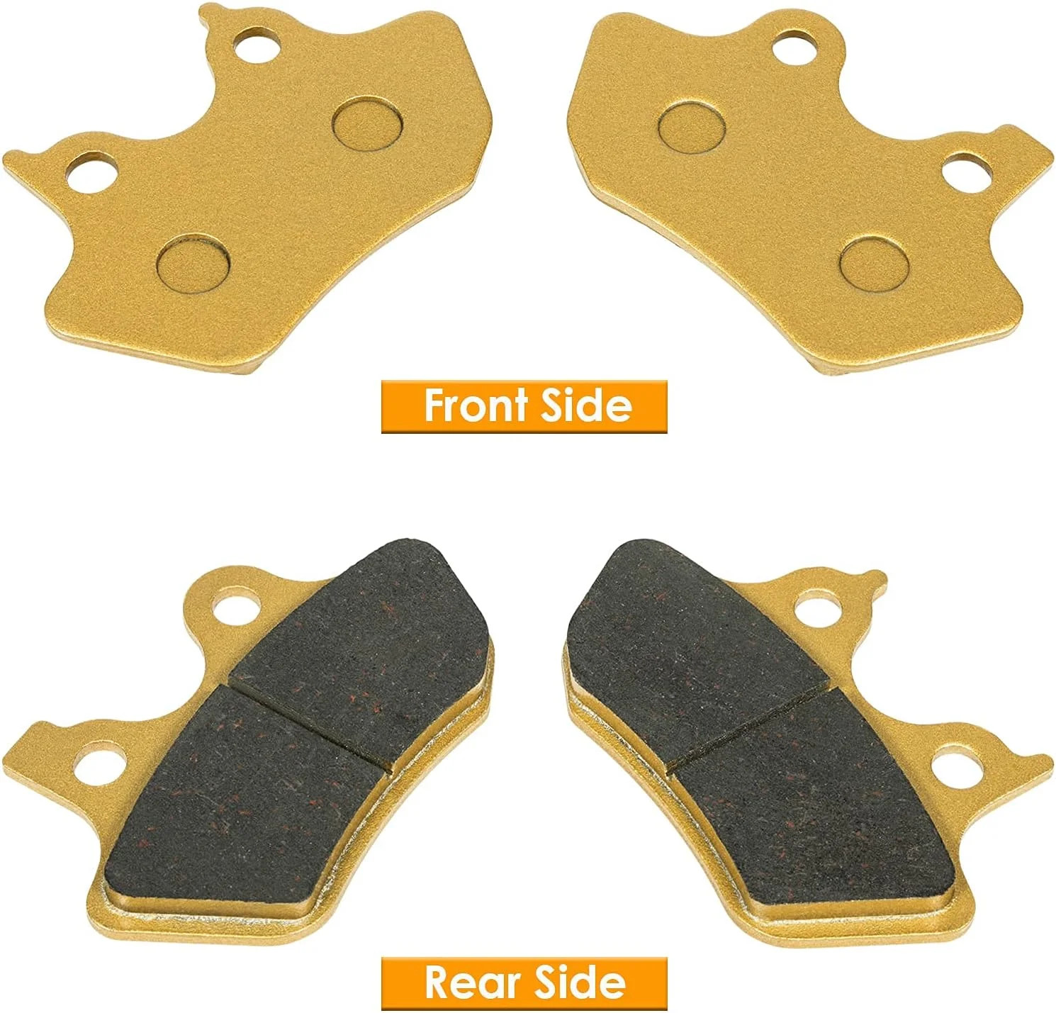 Brake Pads Heavy-duty Ceramics for Harley Davidson 2000-2007 Touring Flhtcu-i El