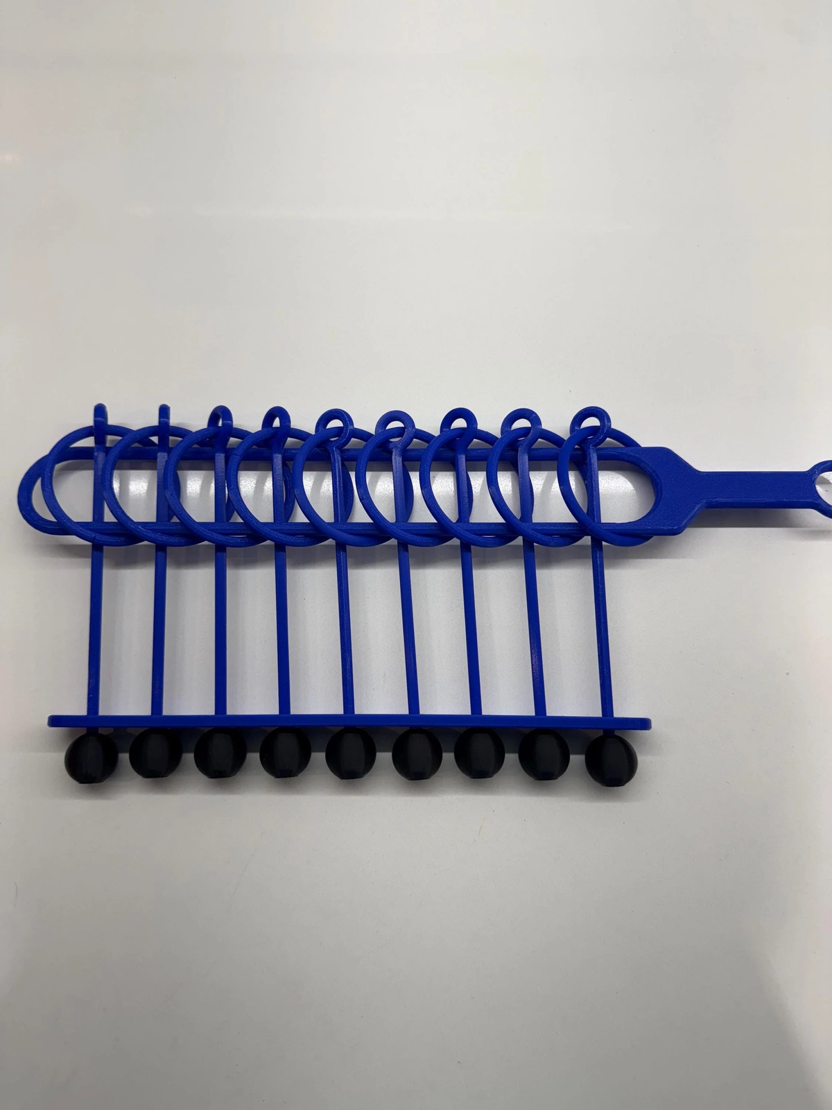 Chinese Rings Puzzle – Baguenaudier 3D Printed High Quality Brain Teaser