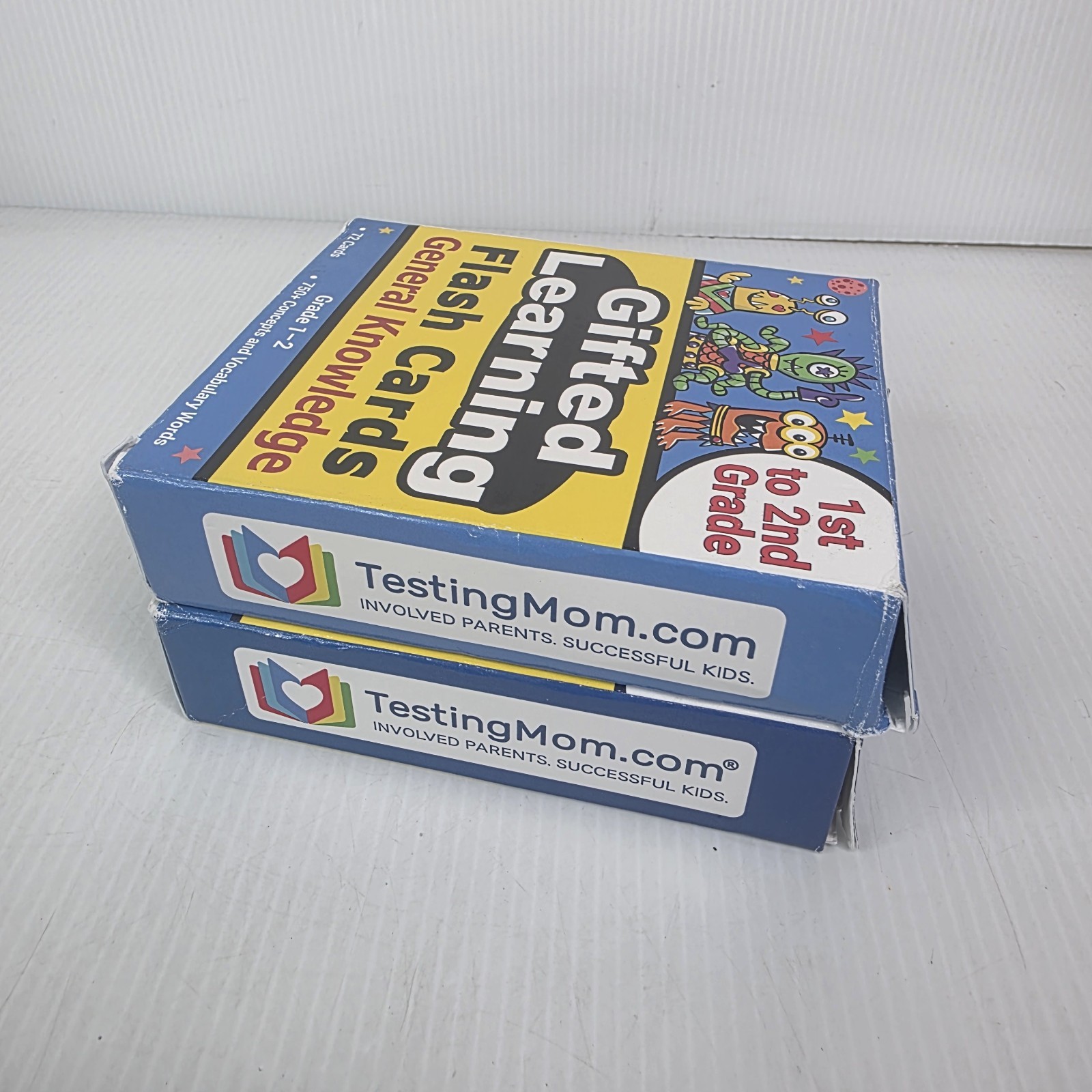 Gifted Learning Flash Cards 1st & 2nd Grade General Knowledge & 3rd Grade CogAT