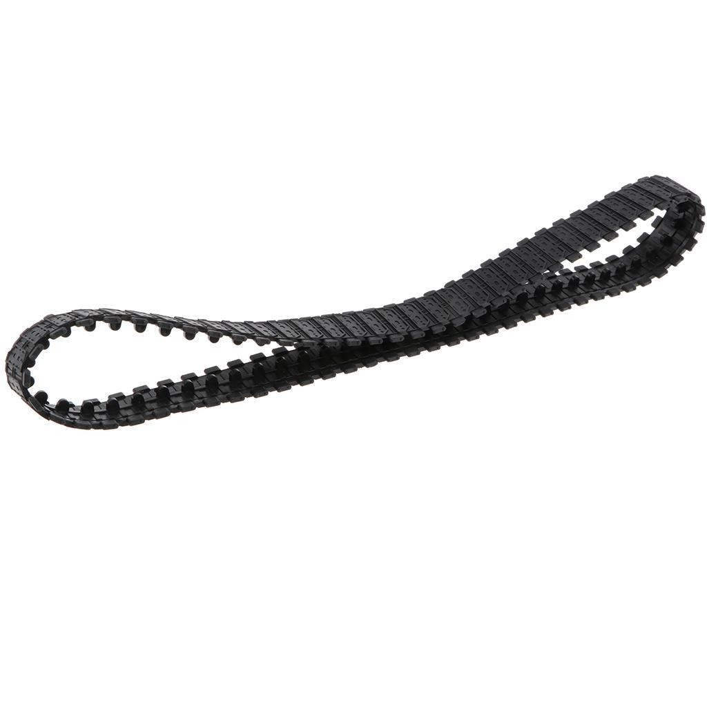 2pcs Rubber Tank Track for Cross Country Vehicle Model