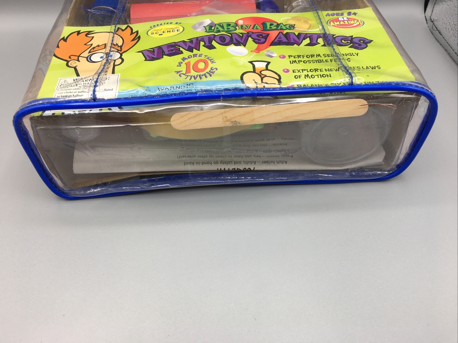 Lab In A Bag Newton’s Antics 10 Plus Activities Science Experiments Scientific