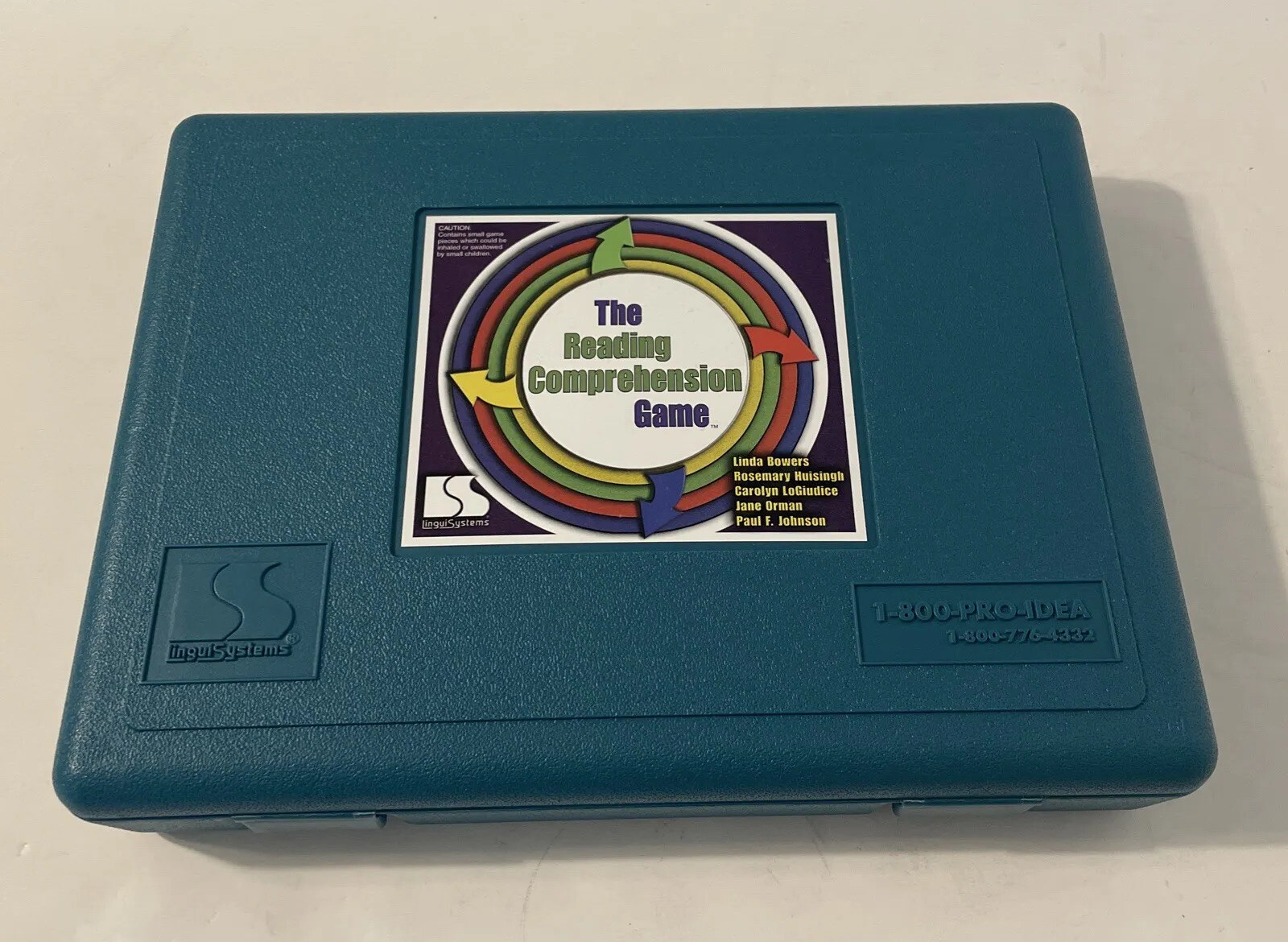 Vintage “The Reading Comprehension Game” by Linguisystems – 2000 Ed – Complete!