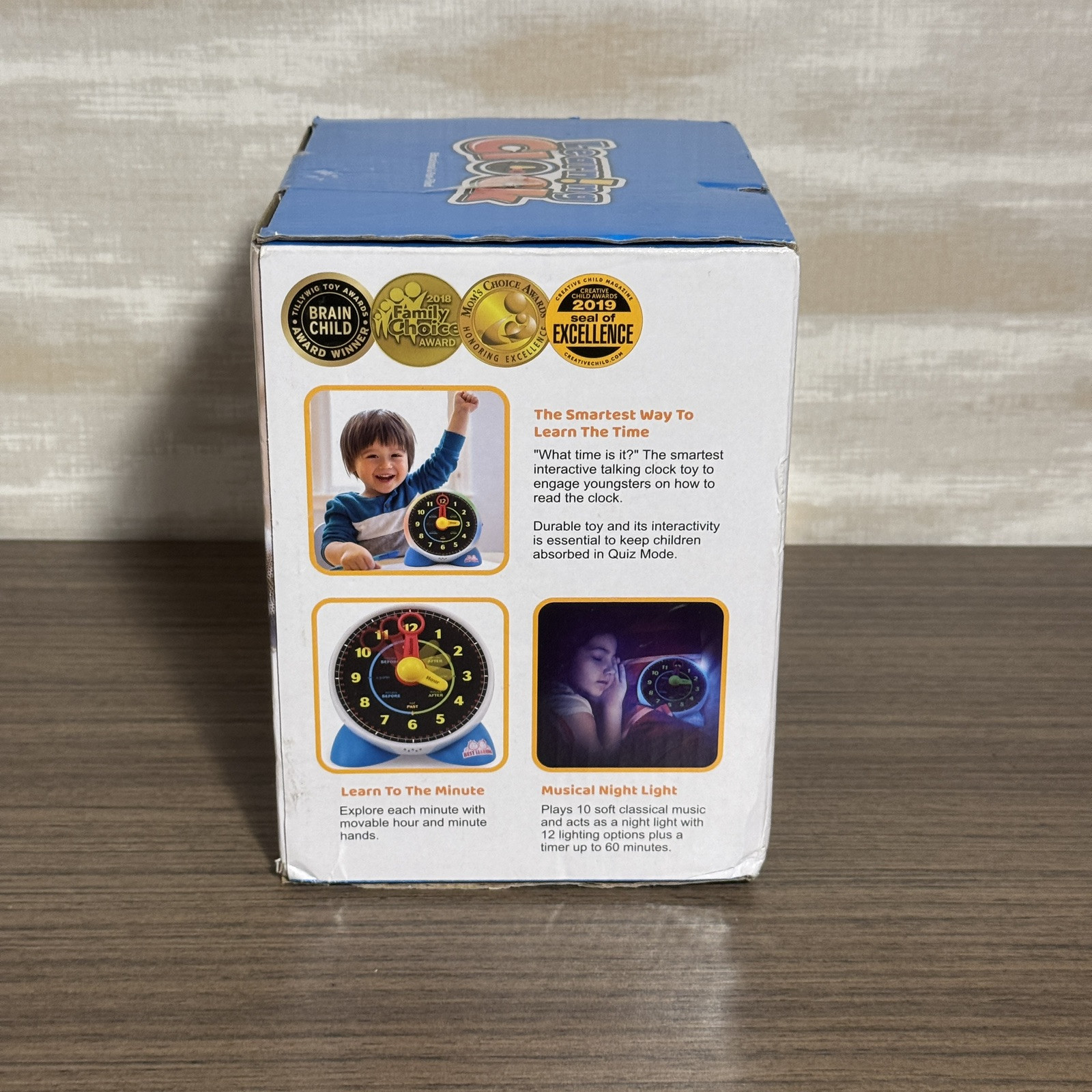 BEST LEARNING Learning Clock – Educational Talking Learn to Tell Time Teaching