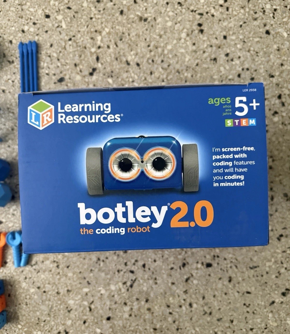 Learning Resources Botley 2.0 The Coding Robot 78-Piece STEM Set Complete Tested