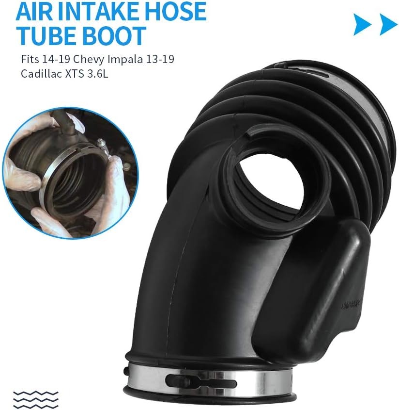 Air Intake Hose Replacement for 2014-2019 Chevy Impala 2013-2019 Cadillac XTS 3.